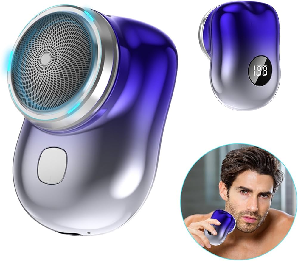 Zenvio™ Mini Electric Shaver — Ultra-Smooth Travel Groomer